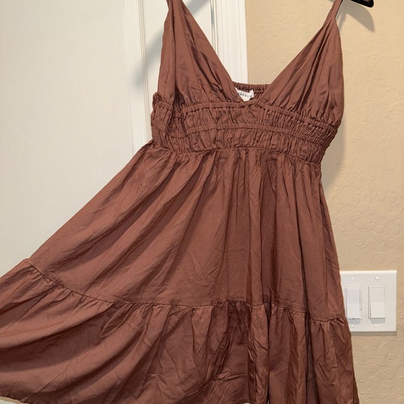 Aeropostale Brown Midi Dress - Picture 4 of 4